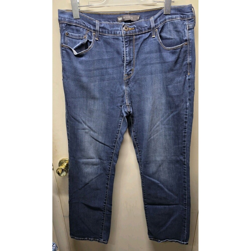 Levi's 505 Women's Jeans Size 16M Straight Leg Medium Denim 30" Inseam